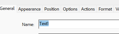 Field rename